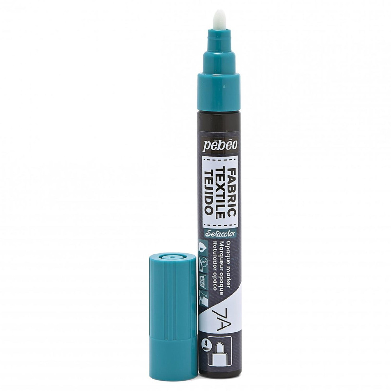 Fixka na textil 7A Emerald Green, 4 mm