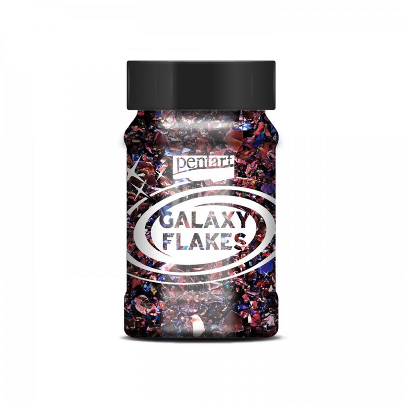 Galaxy vločky, 100 ml, mars hnedá