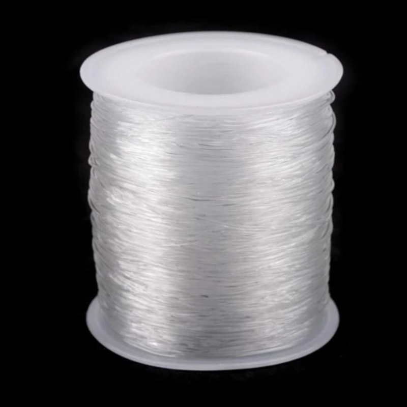 Gumička guľatá, priemer 0,8 mm priesvitná 80 m