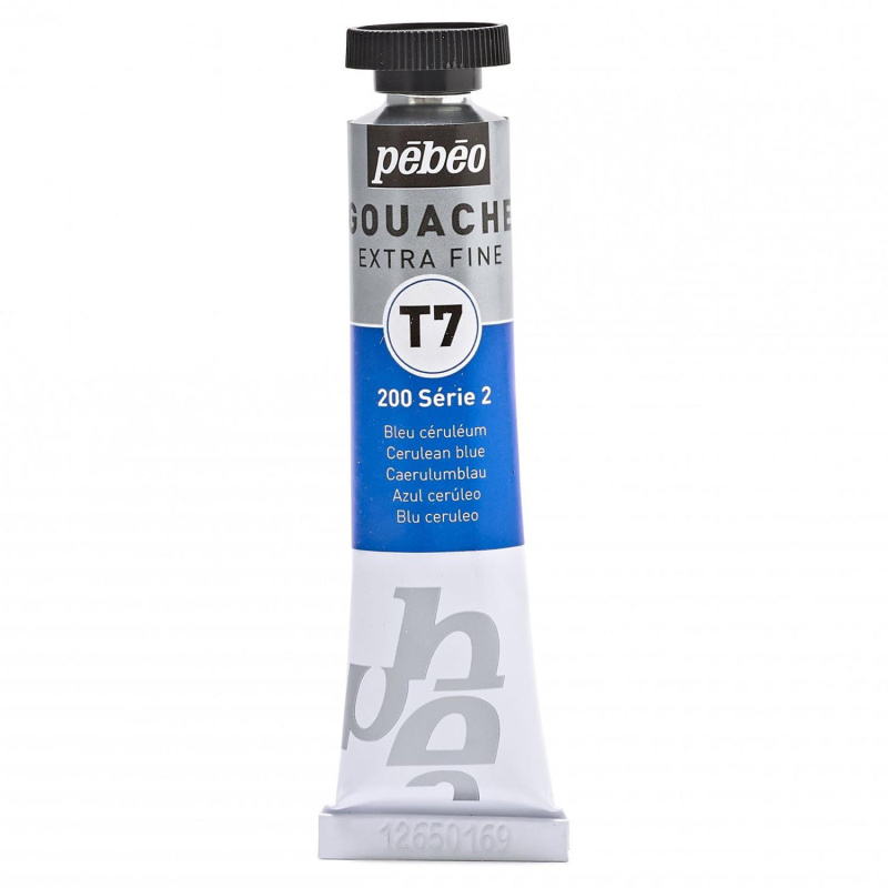 Gvaš T7 extra fine 20 ml, cerulean blue