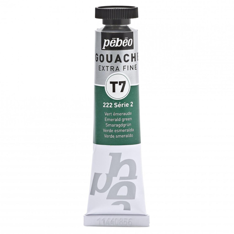 Gvaš T7 extra fine 20 ml, emerald green