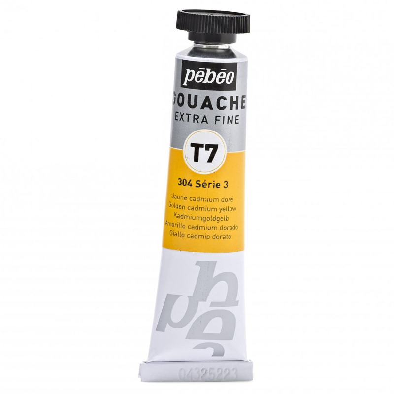 Gvaš T7 extra fine 20 ml, golden cadmium yellow