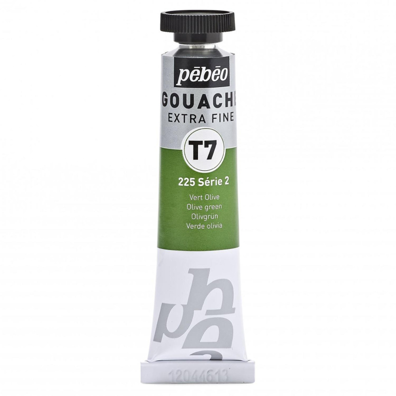 Gvaš T7 extra fine 20 ml, olive green