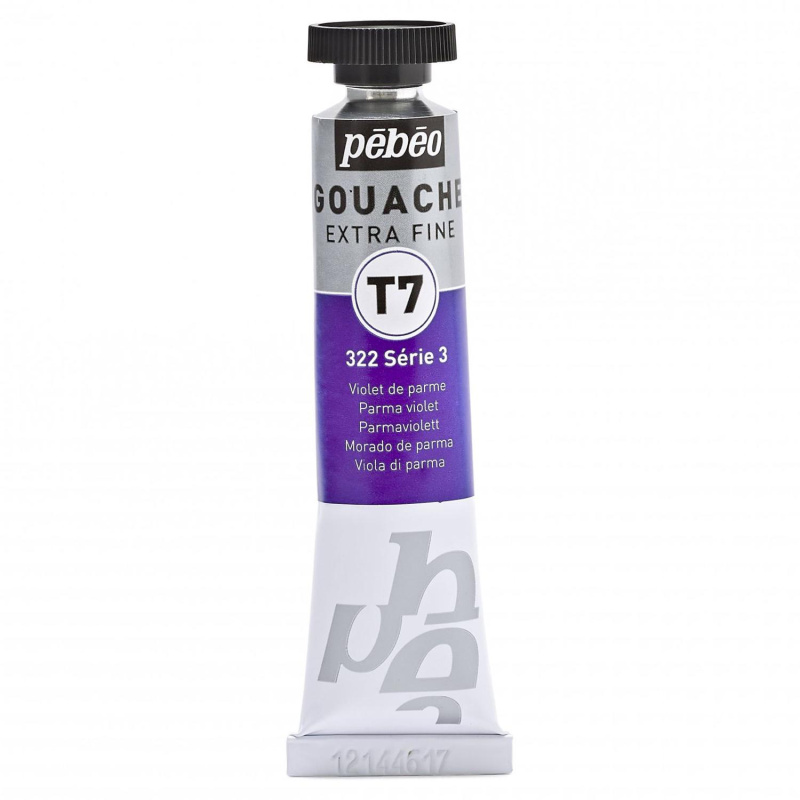 Gvaš T7 extra fine 20 ml, parma violet