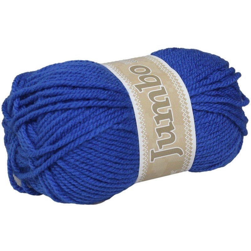 Jumbo, akrylová priadza, 100 g, cca 147 m, 916 kráľovská modrá
