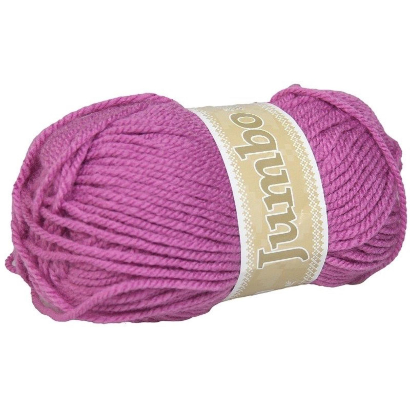 Jumbo, akrylová priadza, 100 g, cca 147 m, 950 fialová starorúžová