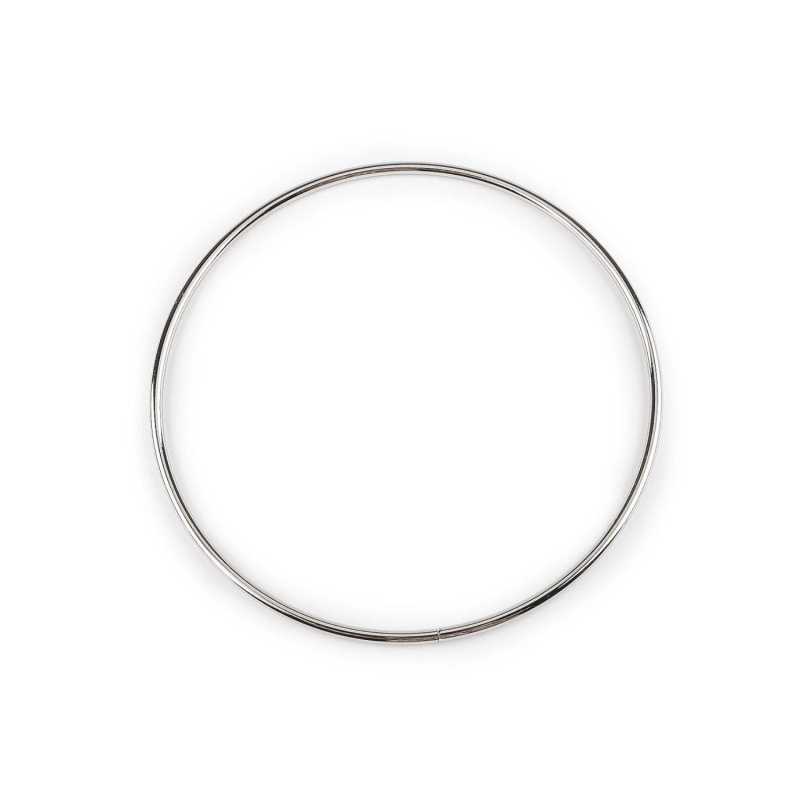 Kovový kruh nikel, priemer 21,3 cm