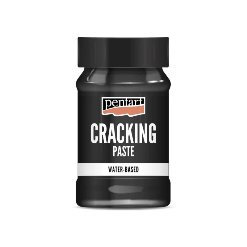 Krakelovacia pasta, 2. zložka, čierna, 100 ml