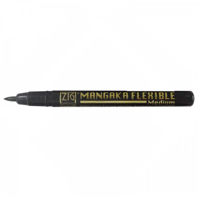 Kuretake, Fixka Mangaka Flexible Medium, 010