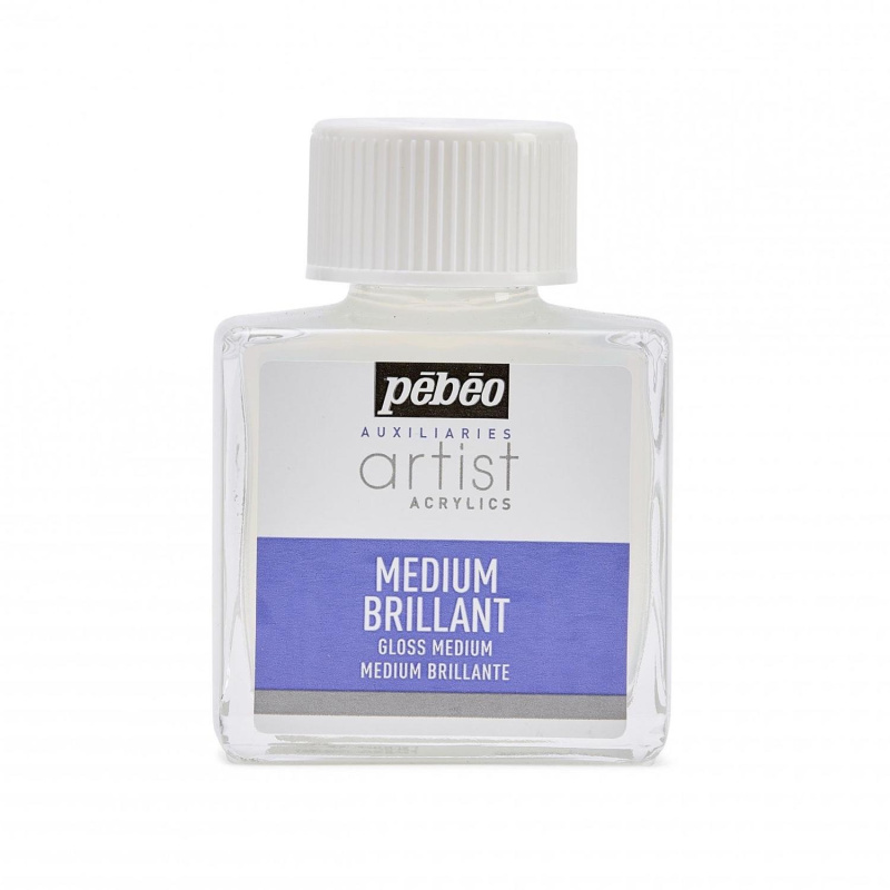 Lesklé médium na akrylové farby, 75 ml