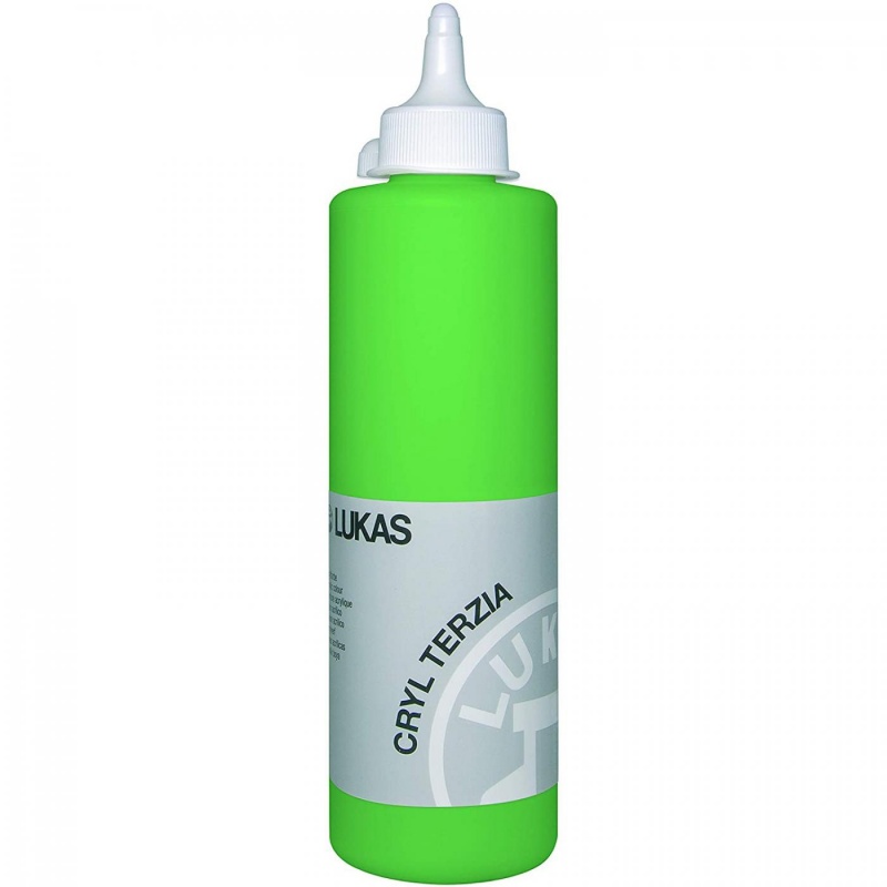 LUKAS akrylová farba TERZIA 500 ml, Chrome green light