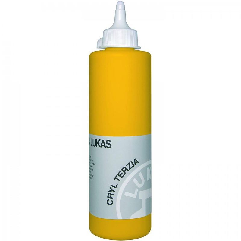 LUKAS akrylová farba TERZIA 500 ml, Indian yellow