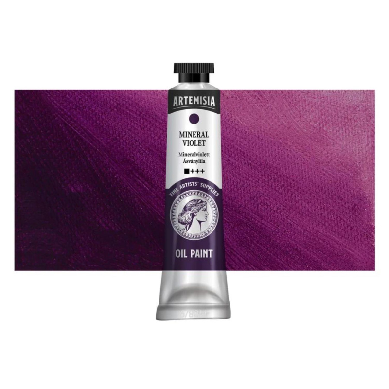 Olejová farba Artemisia mineral violet, 40 ml