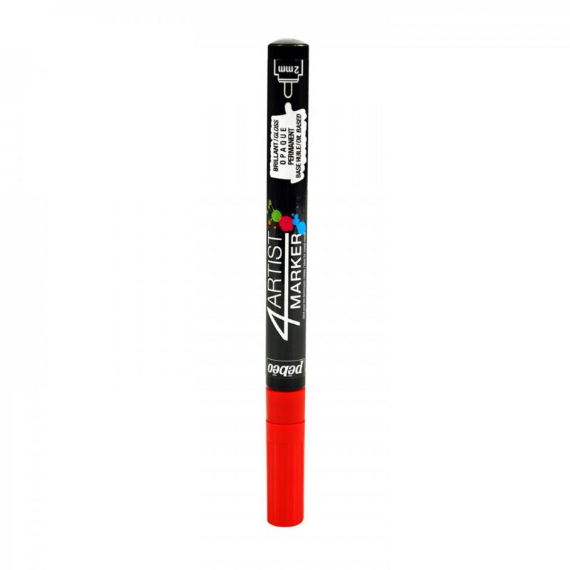 Olejové fixky 4ARTIST marker, 2 mm, 07 Red