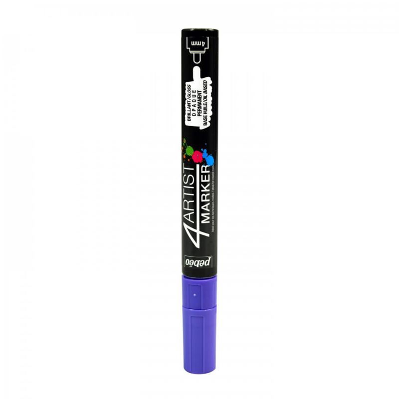 Olejové fixky 4ARTIST marker, 4 mm, 128 Violet