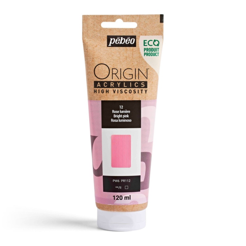 Origin Acrylics, 120 ml, bright pink