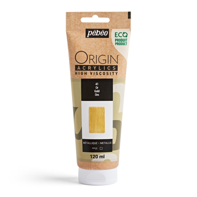 Origin Acrylics, 120 ml, gold