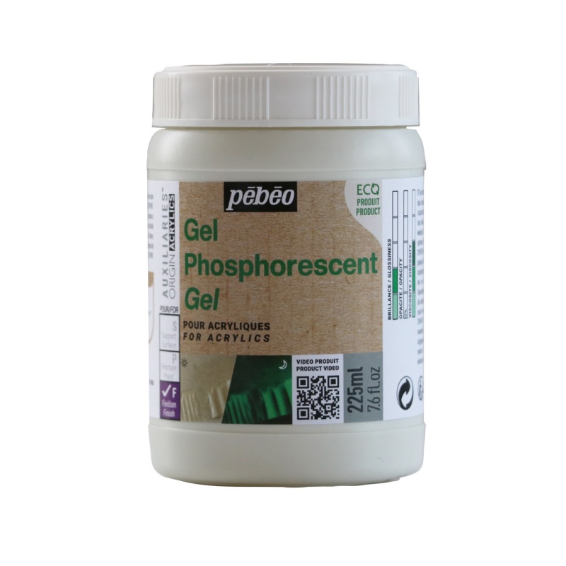 Phosphorescent gel studio green, 225 ml