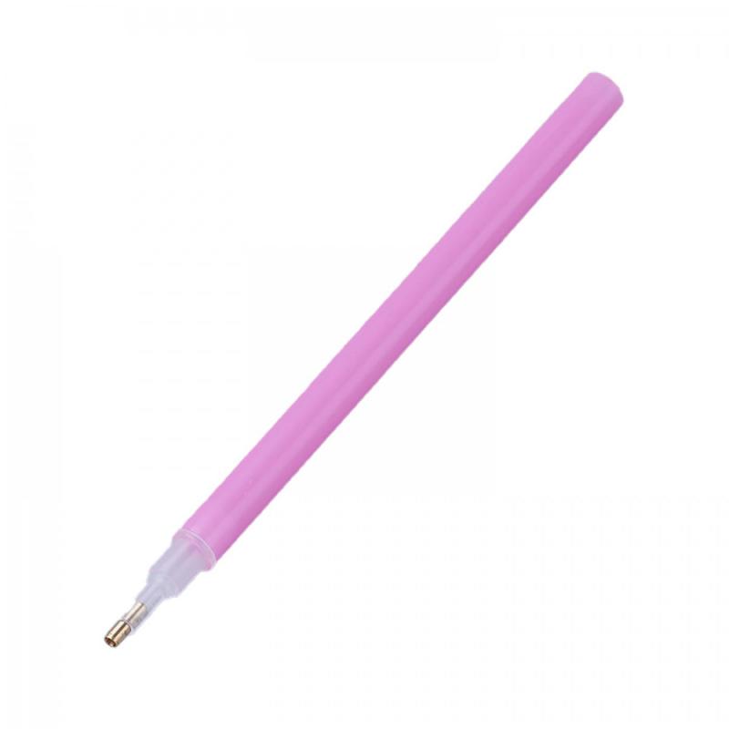 Plastové pero na lepenie Diamond dotz, ružové