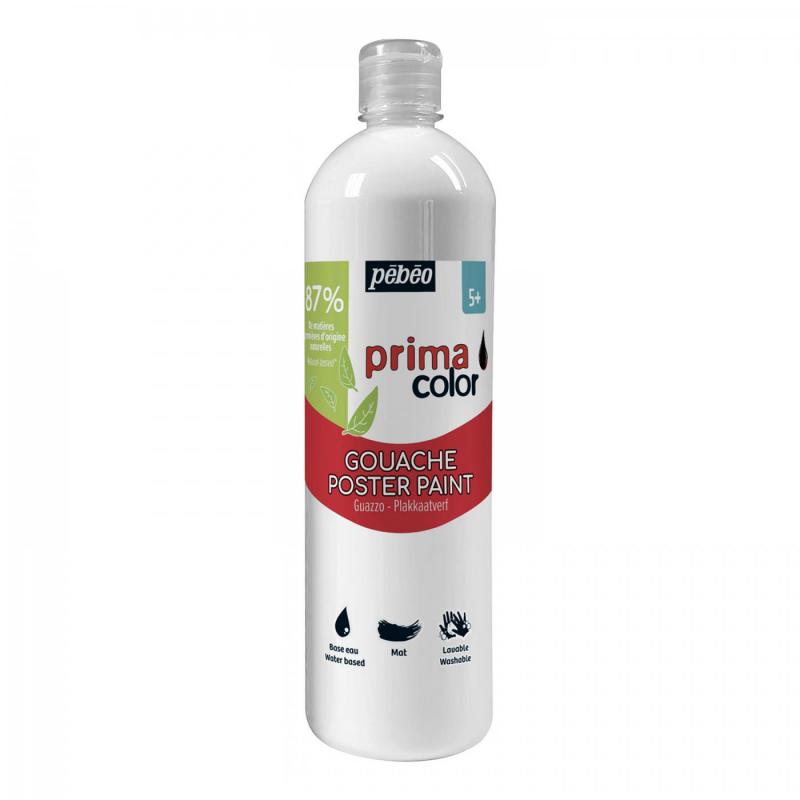 Primacolor Liquid, temperová farba, 1 l, 211 White