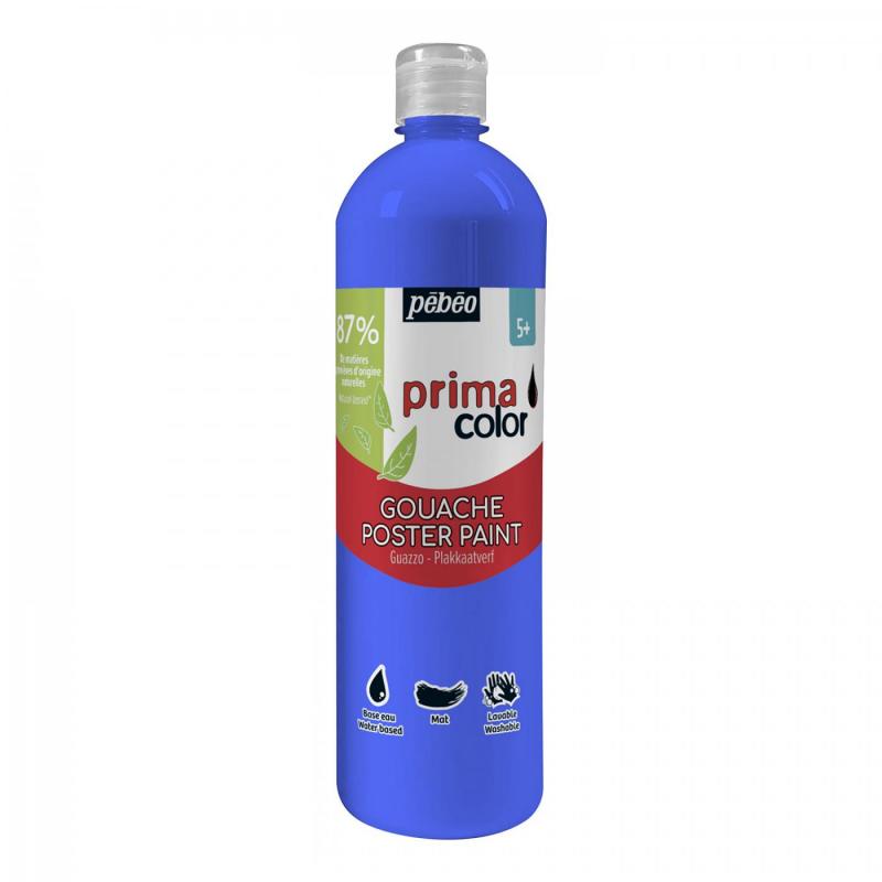 Primacolor Liquid, temperová farba, 1 l, 249 Primary blue