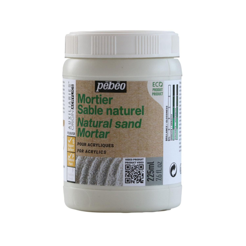 Prírodná piesková malta studio ECO, 225 ml