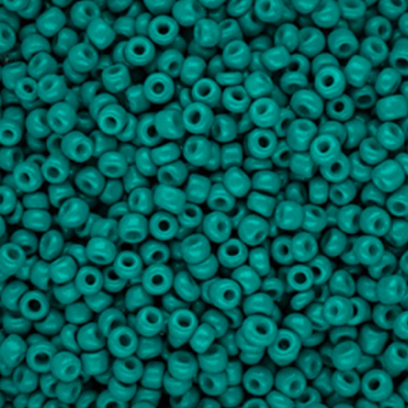 Rokajl, tyrkysovozelená 4 mm, 50 g