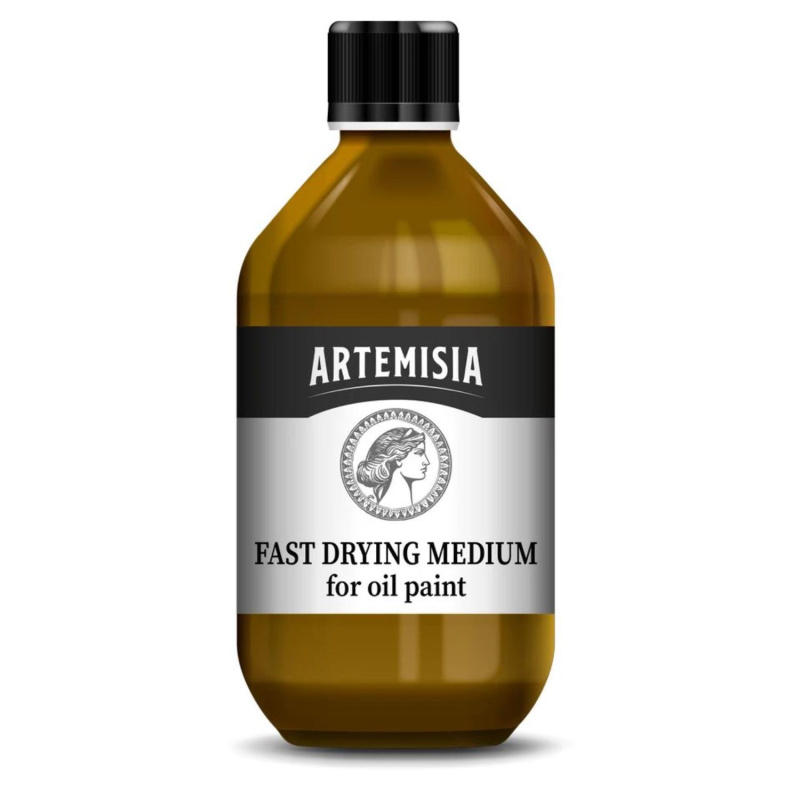 Rýchloschnúce médium na olejové farby Artemisia, 250 ml