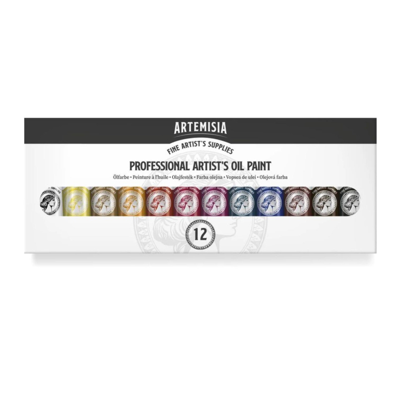 Sada olejových farieb Artemisia, 12 x 20 ml