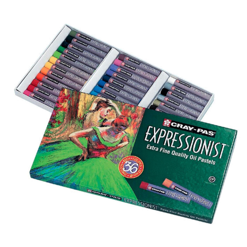 Sada olejových pastelov Cray-Pas, 36 ks