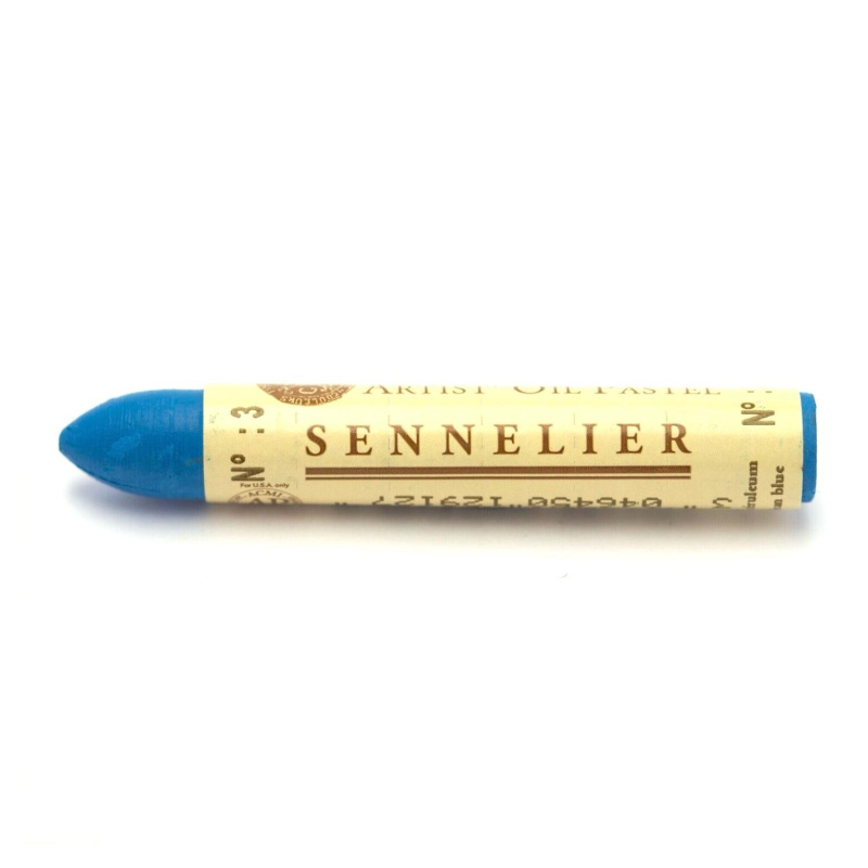 Sennelier olejový pastel - cerulean blue 003