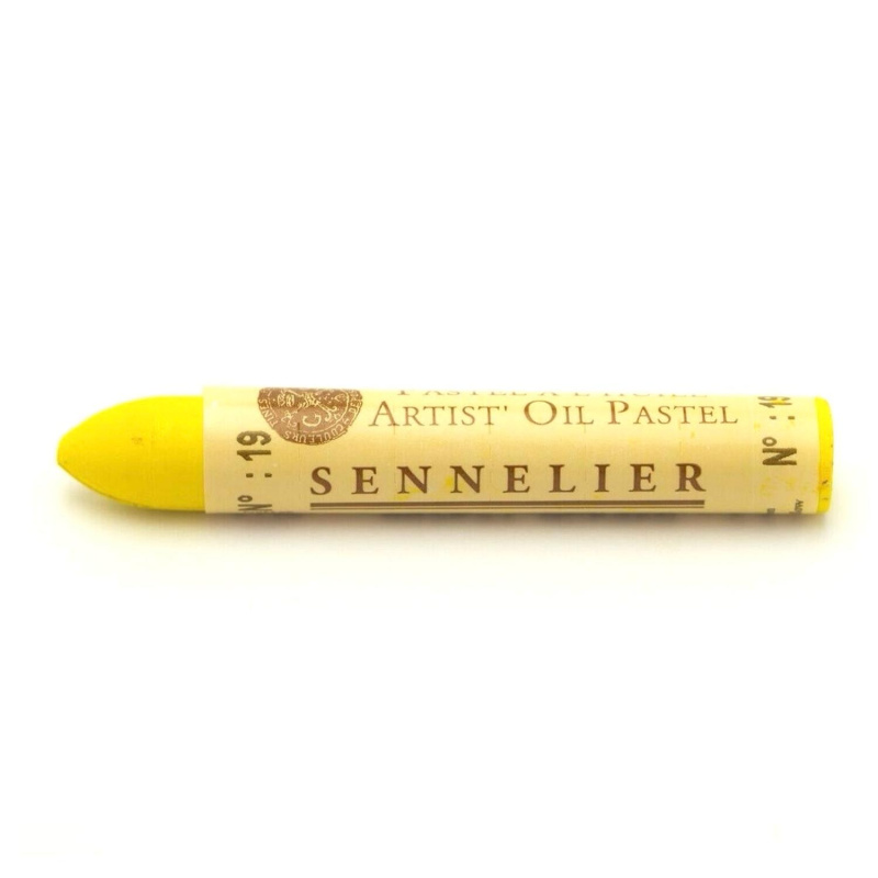 Sennelier olejový pastel - lemon yellow 019