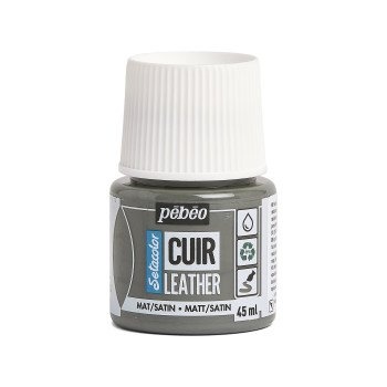 SETACOLOR Leather, farby na kožu, 45ml, 22 Concrete Grey