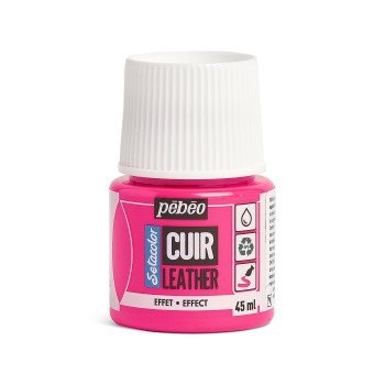 SETACOLOR Leather, farby na kožu, 45ml, 48 Fluorescent Pink