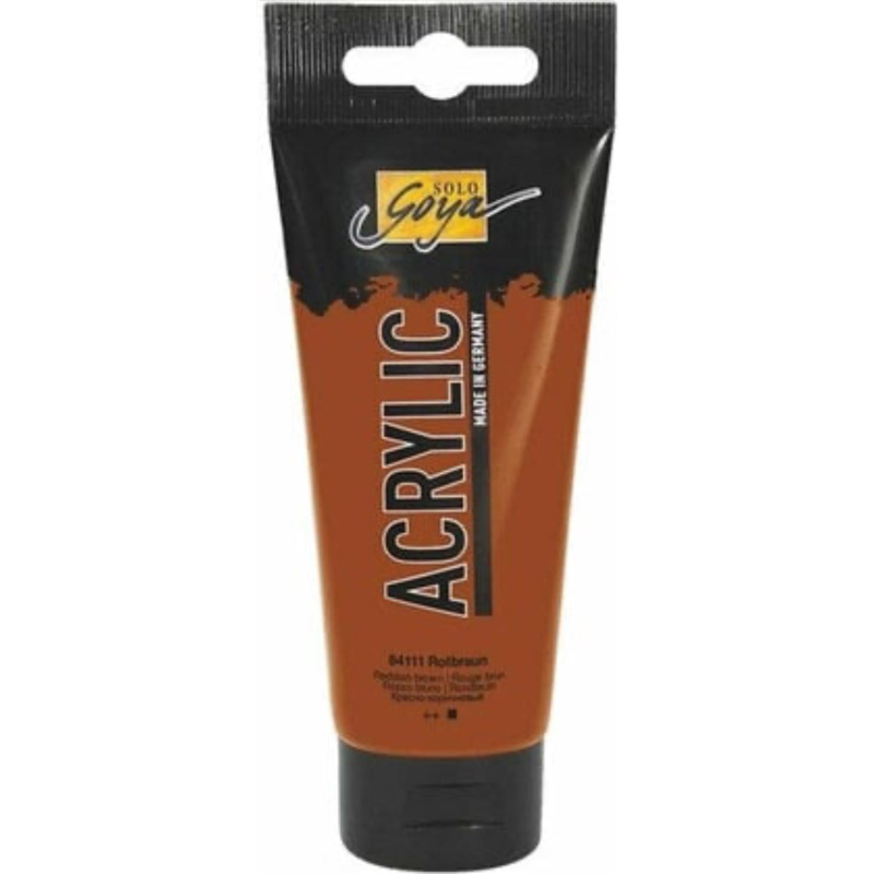 SOLO GOYA, akrylová farba červenohnedá 100 ml