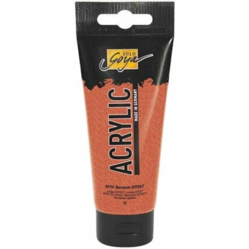 SOLO GOYA, akrylová farba jantárová žltá 100 ml