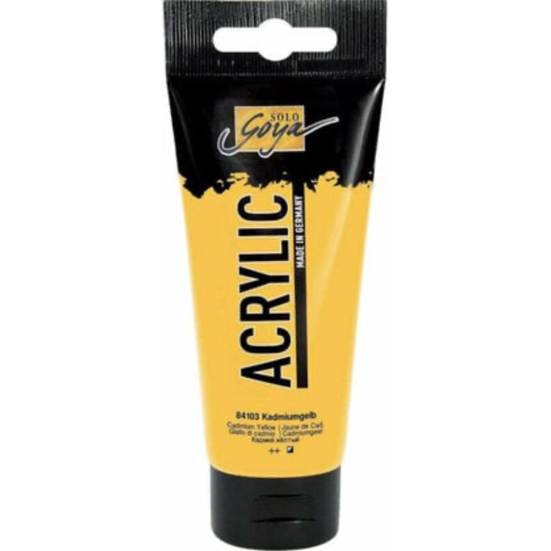 SOLO GOYA, akrylová farba kadmium žltá 100 ml
