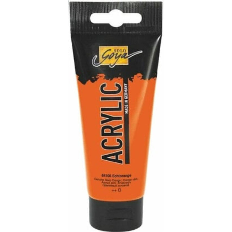 SOLO GOYA, akrylová farba oranžová 100 ml