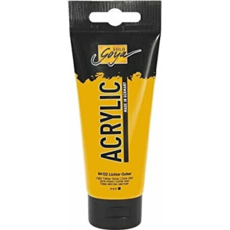 SOLO GOYA, akrylová farba svetlá okrová 100 ml