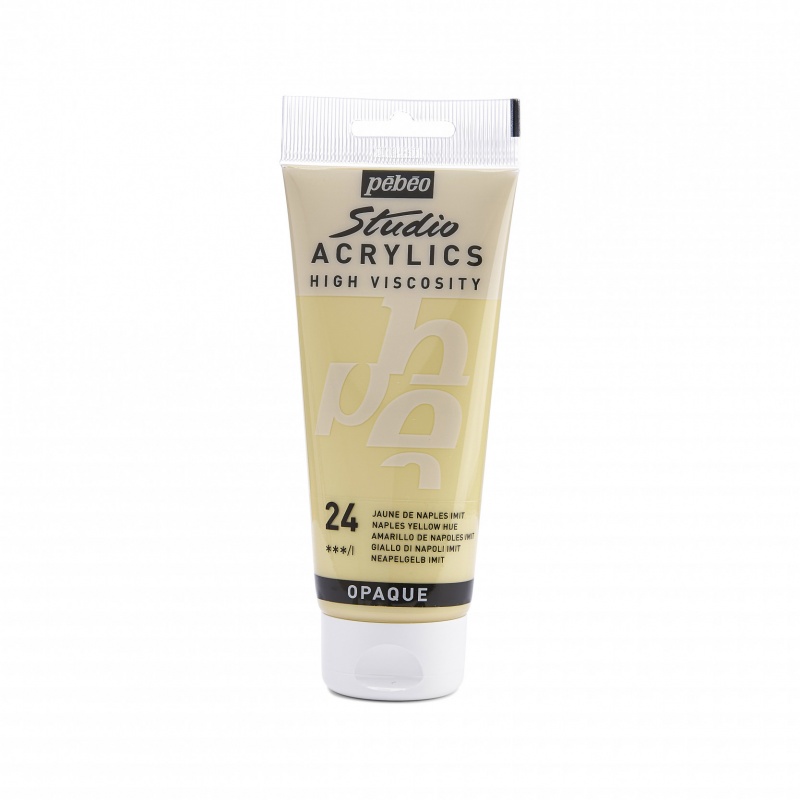 Studio Acrylics 100 ml, 24 Naples yellow