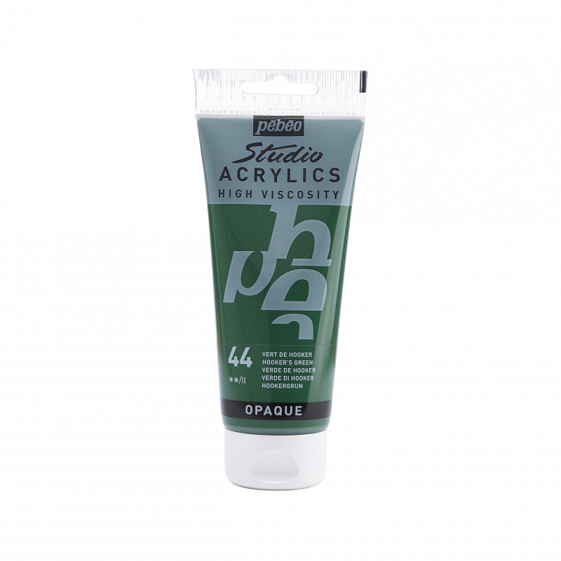 Studio Acrylics 100 ml, 44 Hooker´s green