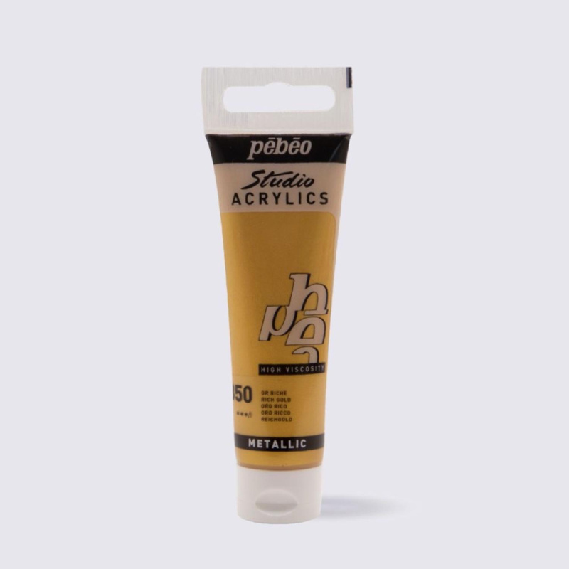 Studio Acrylics 30 ml, 350 Rich Gold
