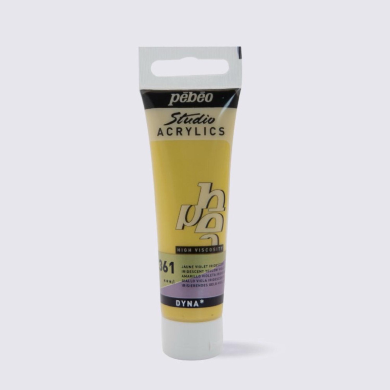 Studio Acrylics 30 ml, 361 Iridescent Yellow Violet