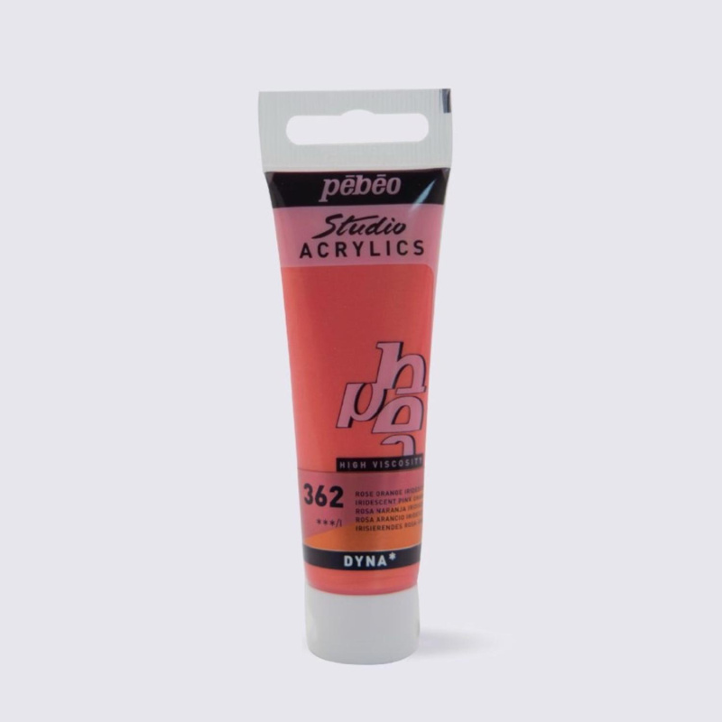 Studio Acrylics 30 ml, 362 Iridescent Pink Orange