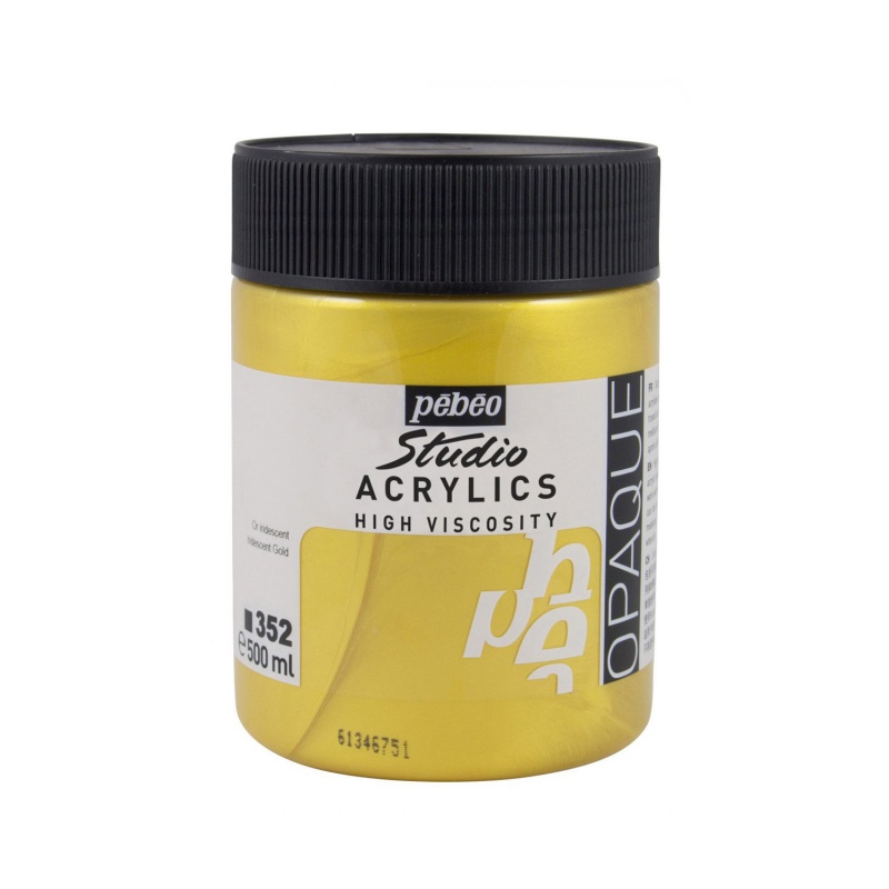 Studio Acrylics 500 ml, 352 Gold