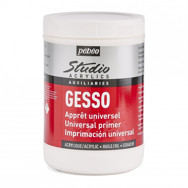 Studio Gesso 1 l, biele