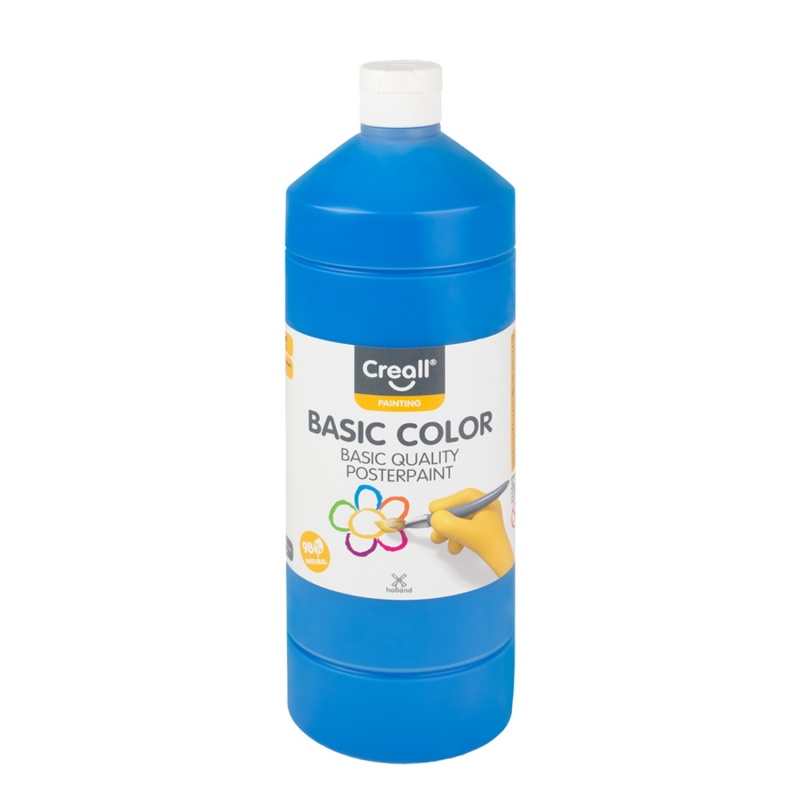 Temperová farba, 500 ml, modrá