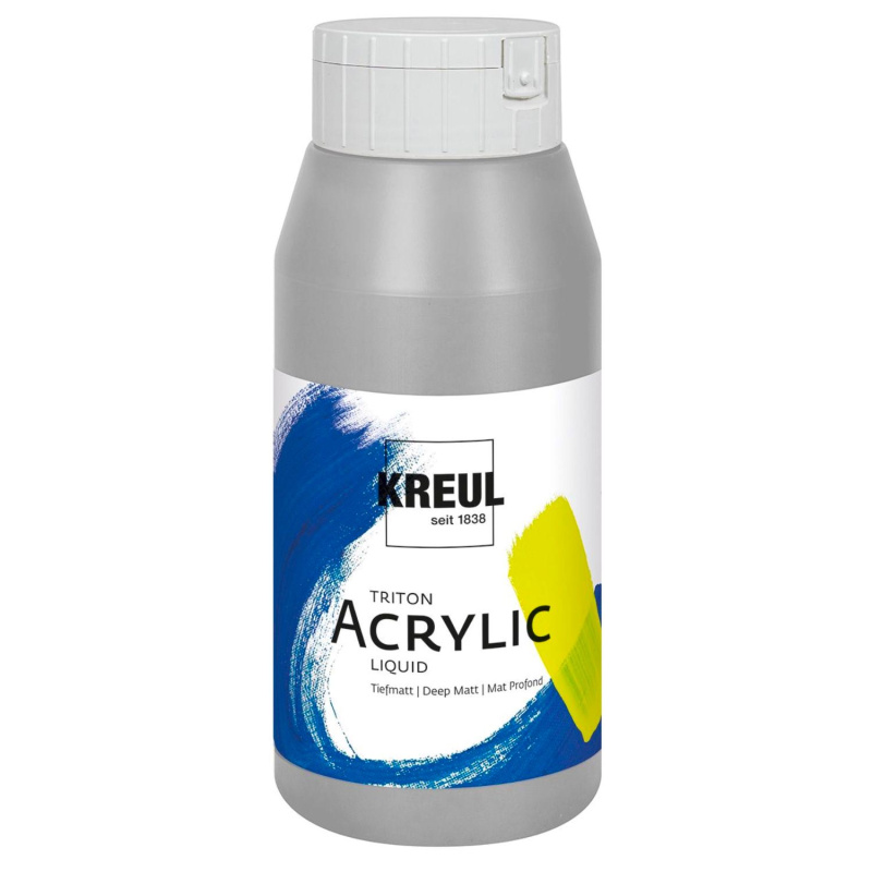 TRITON KREUL SOLO GOYA, akrylová farba neutrálną šedá 750 ml