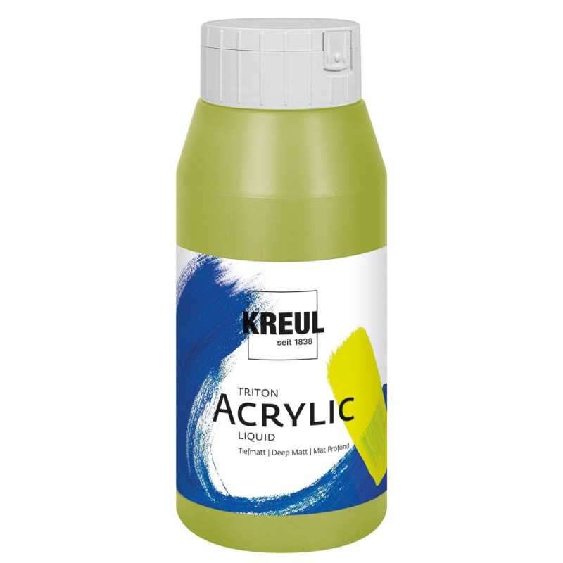 TRITON KREUL SOLO GOYA, akrylová farba olivová zelená 750 ml