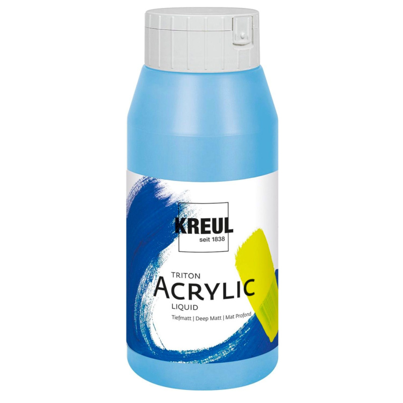 TRITON KREUL SOLO GOYA, akrylová farba svetlá modrá 750 ml